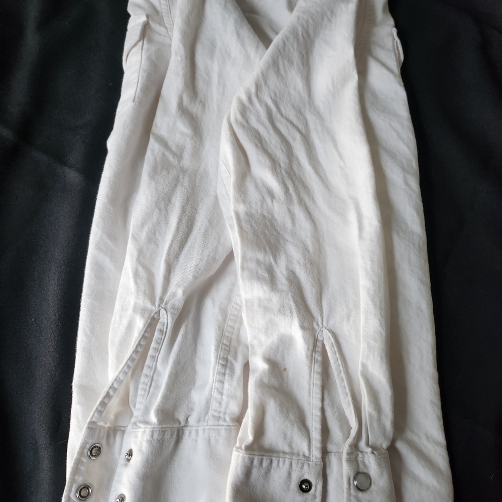 Levi's White Denim Shirt - Picture 5 of 10